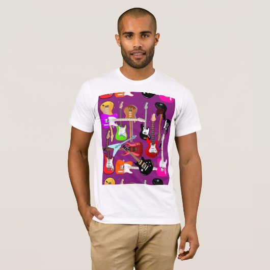 ギター Tシャツ (正面フル)