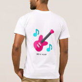 ギター Tシャツ (裏面)