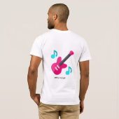 ギター Tシャツ (裏面フル)