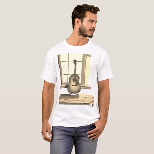 ギター Tシャツ (正面フル)