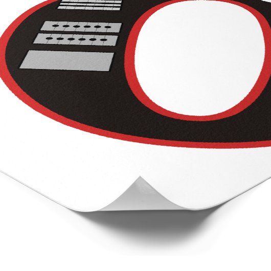 ギターO ポスター (角)