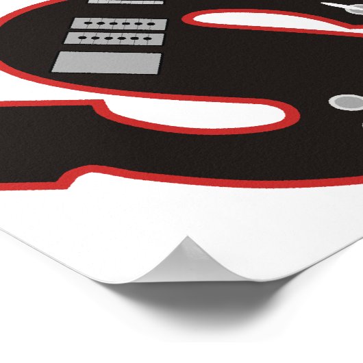 ギターS ポスター (角)