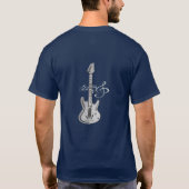 ギターTシャツ Tシャツ (裏面)