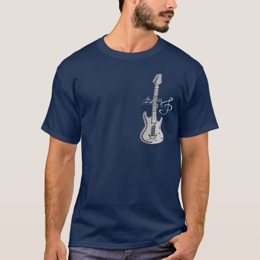 ギターTシャツ Tシャツ (正面)