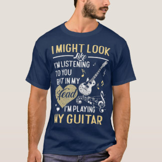 ギタ君の音楽聞に似てるかも Tシャツ