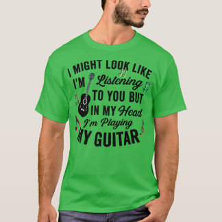 ギタ君の音楽聞に似てるかも Tシャツ