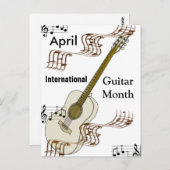 ギタ国際的ー月 ポストカード (正面/裏面)