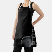 ギタ最高のリストのギフト エプロン (インサイチュ)