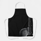 ギタ最高のリストのギフト エプロン (正面)