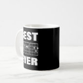 ギタ最高のーパパEverおもしろい - Guitar Gift Forパパ コーヒーマグカップ (正面左)