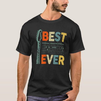 ギタ最高のーパパEver Chords最高のパパギター Tシャツ