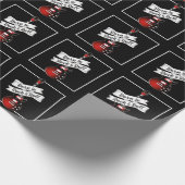 ギタ生まれートへロック&音楽ミュージシャンギフト ラッピングペーパー (角)