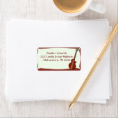 ギタ素晴らしーレッド電気50年代おもしろい ラベル (インサイチュ)