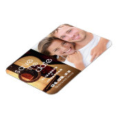 ギタ素朴ー音楽の国モダン日付を保存 マグネット (左側)