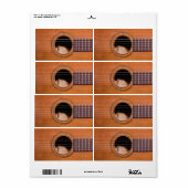 ギタ素朴ー ラベル (フルシート)