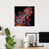 ギタ絵画ー ポスター (ホームオフィス)