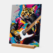 ギタ遊ーのキャット・グラフィティ アクリルサイン (傾斜)