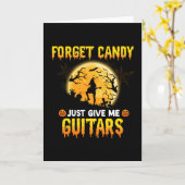 ギタ遊ーウィッ忘れチキャンディ与えJust Me Guitar カード (黄色い花)
