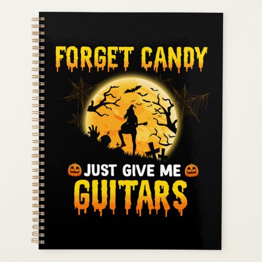 ギタ遊ーウィッ忘れチキャンディ与えJust Me Guitar プランナー手帳 (正面)