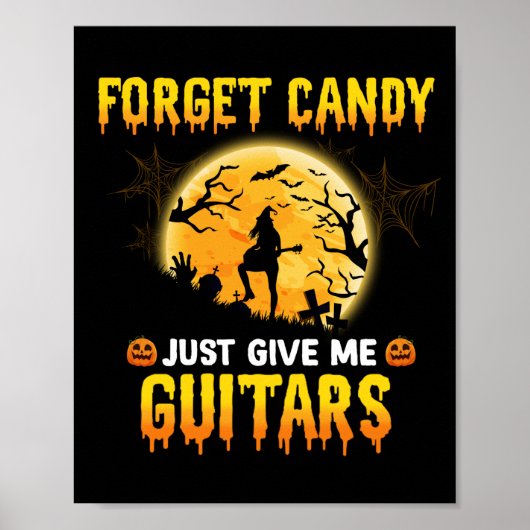 ギタ遊ーウィッ忘れチキャンディ与えJust Me Guitar ポスター (正面)