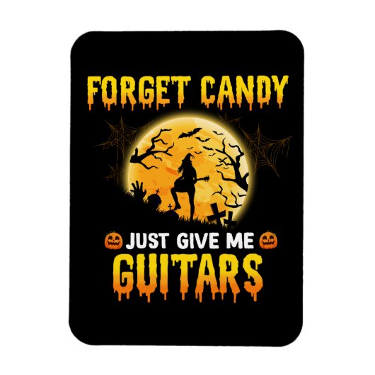 ギタ遊ーウィッ忘れチキャンディ与えJust Me Guitar マグネット (縦)