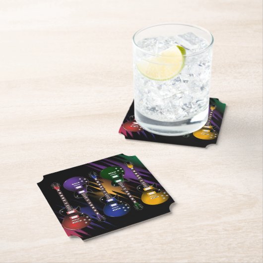 ギタ遊ー ペーパーコースター (インサイチュ)