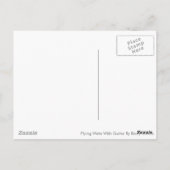 ギタ飛んでいるー付きウェタ ポストカード (裏面)