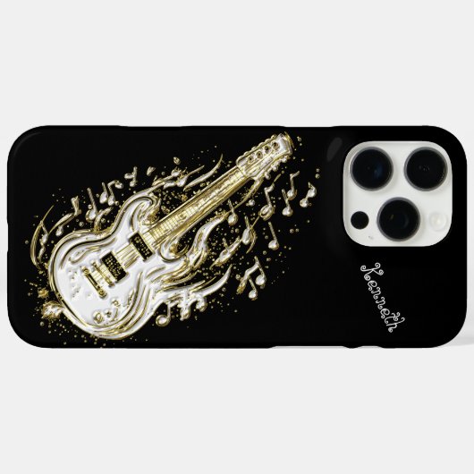 ギタ鮮やかーストリングス調和 Case-Mate iPhoneケース (裏面 (横))