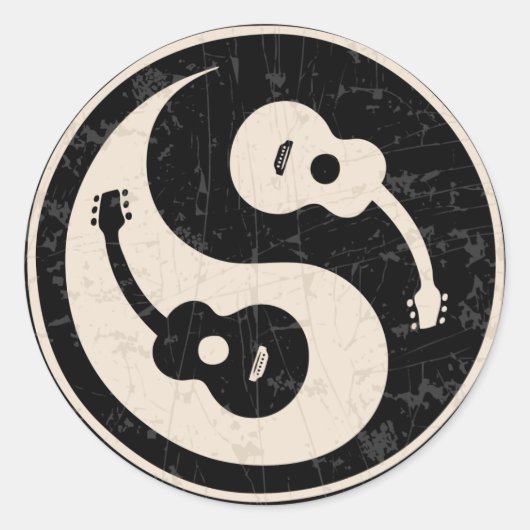 ギットヤン1-blk-tan-T ラウンドシール (正面)