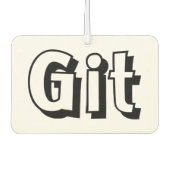 ギット カーエアーフレッシュナー (正面)