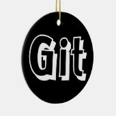 ギット セラミックオーナメント (右)