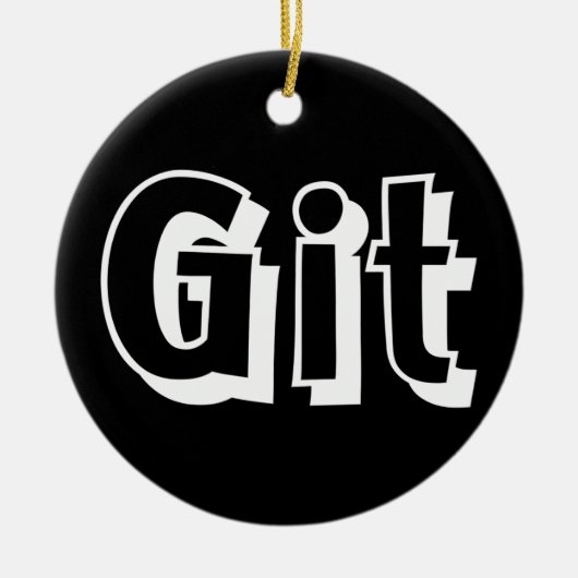 ギット セラミックオーナメント (正面)