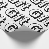 ギット ラッピングペーパー (角)