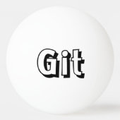 ギット 卓球ボール (正面)