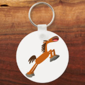 ギディアップ馬!漫画の馬のキーチェーン キーホルダー (正面)