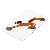 ギディアップ馬！漫画の馬のフレキシブルマグネット マグネット (左側)