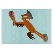 ギディアップ馬！漫画の馬切り盤 カッティングボード (正面)