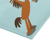 ギディアップ馬！漫画の馬切り盤 カッティングボード (角)