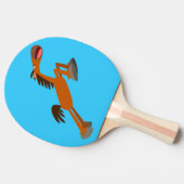 ギディアップ馬！漫画の馬卓球ラケット 卓球ラケット (横)