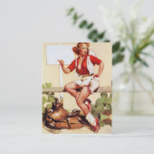 ギディアップ・ピンアップ ポストカード (スタンド正面)