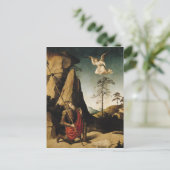 ギデオンと羊毛、1490年頃 ポストカード (スタンド正面)