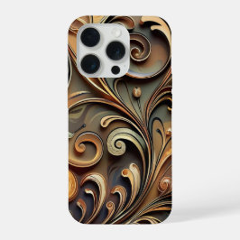 ギデッドバロックスクロールワーク iPhone 15 PROケース