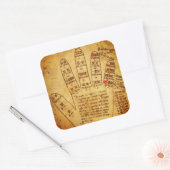 ギドニアの手(15世紀後半) スクエアシール (封筒)