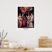 ギドレーニによるヴァージンの戴冠式 ポスター (キッチン)