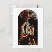 ギド・レニによる聖ペテロの受難 ポストカード (正面/裏面)