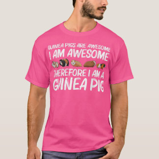 ギニおもしろいア豚ア男性へート女性齧歯動物G Tシャツ