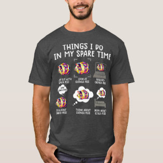 ギニおもしろいン豚のシャツ Tシャツ