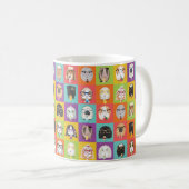 ギニお洒落ブタ コーヒーマグカップ (正面右)