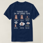 ギニアおもしろい豚シャツsrcasusユーモアモルモットp tシャツ (デザイン正面)