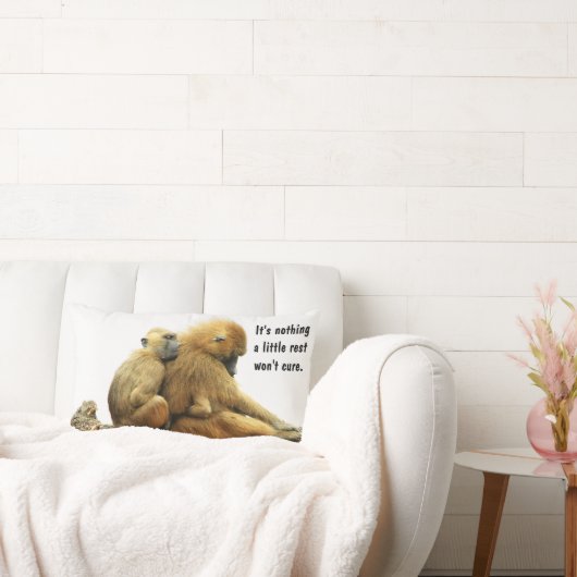 ギニアのヒヒ ランバークッション (ソファ)